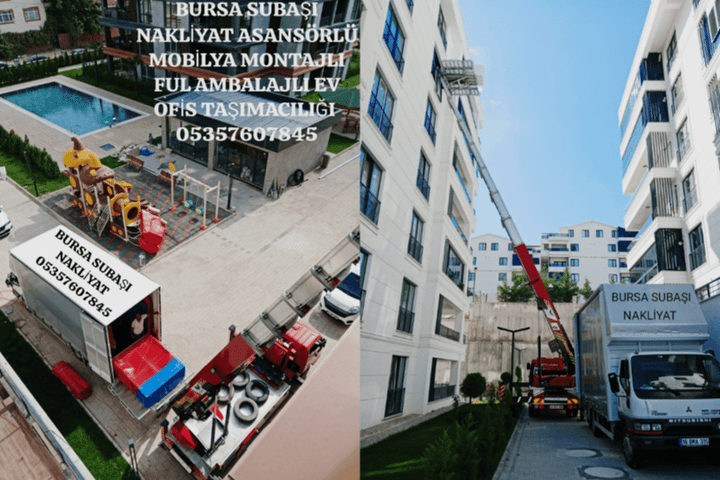 bursa evden eve taşımacılık asansör