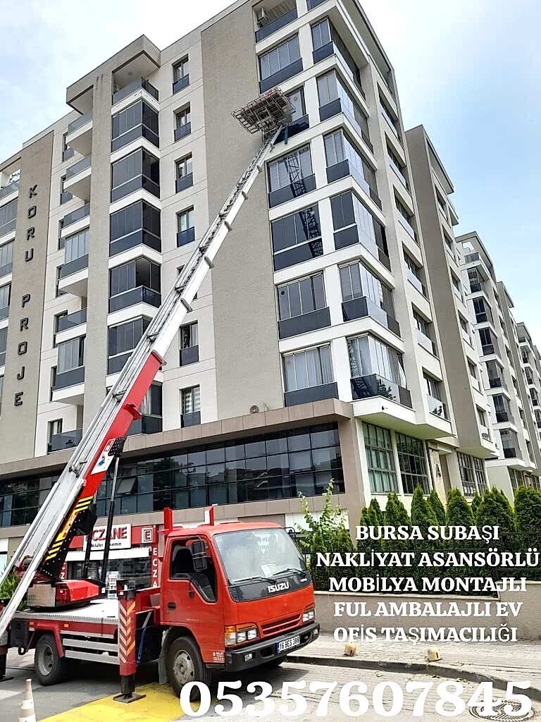 bursa evden eve taşımacılık asansör